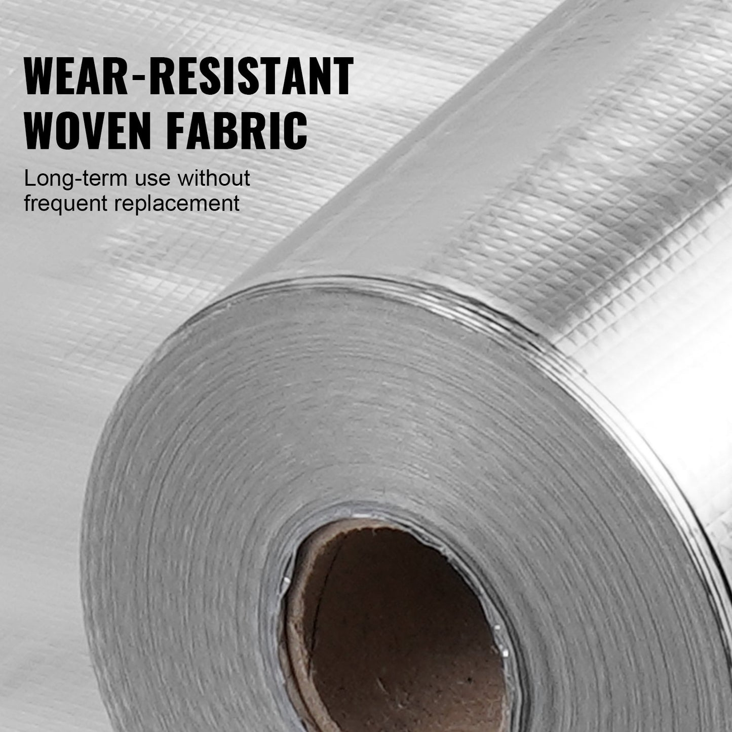 Double Reflective Insulation Roll, Woven Fabric Radiant Barrier, 6.5