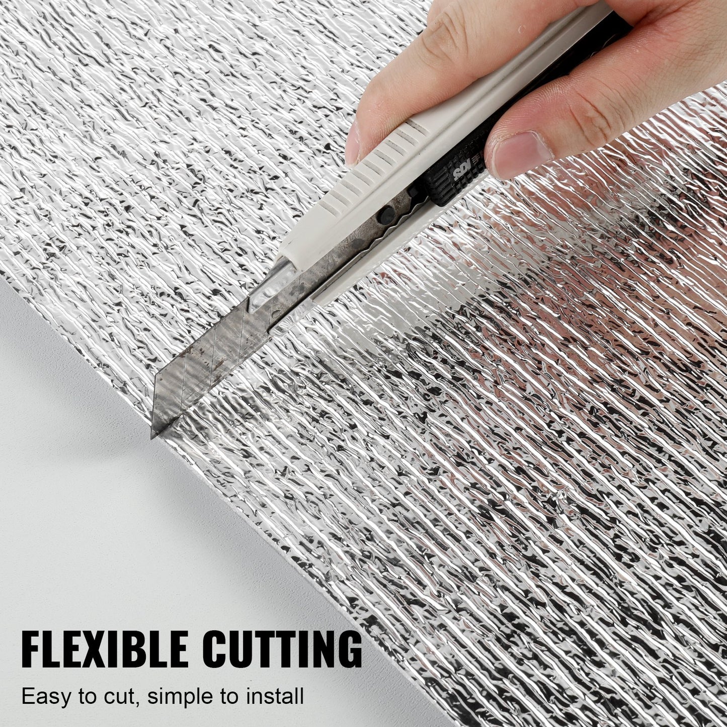 Double Reflective Insulation Roll, Foam Core Radiant Barrier, 5.5mm 48