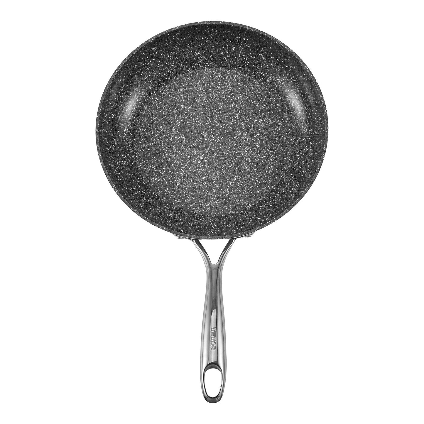 Frying Pan Skillet, Aluminum Egg Fry Pans, 3 Piece (200, 270, 300 mm),