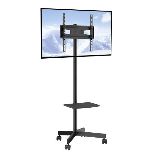 Mobile TV Stand, Mobile TV Cart for 23 to 60 inch TVs, Height