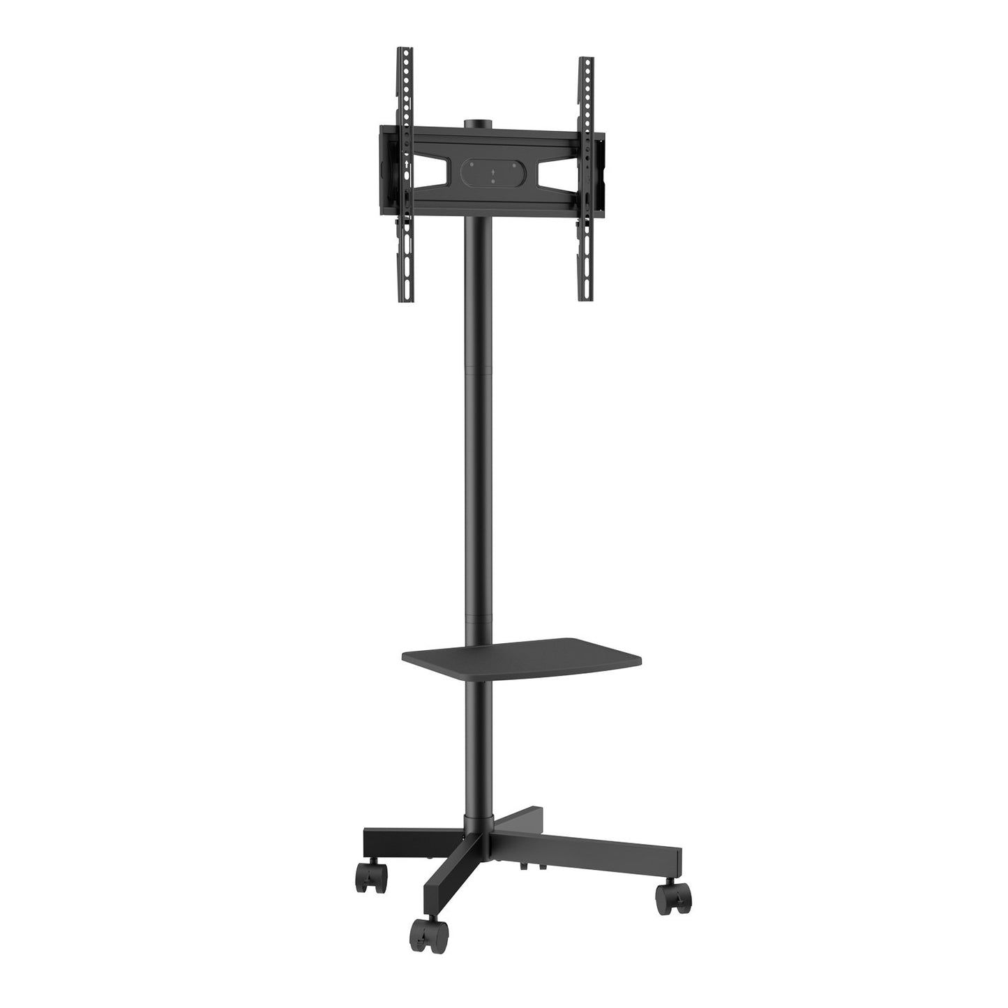 Mobile TV Stand, Mobile TV Cart for 23 to 60 inch TVs, Height
