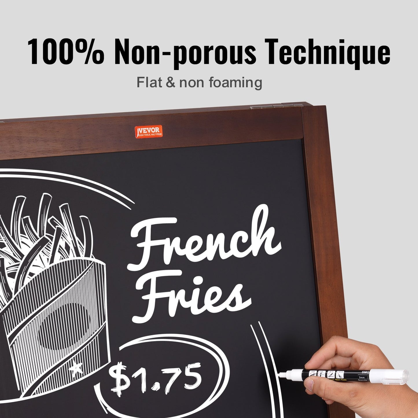 A Frame Chalkboard Sign, Double-Sided Sidewalk Signs, Freestanding