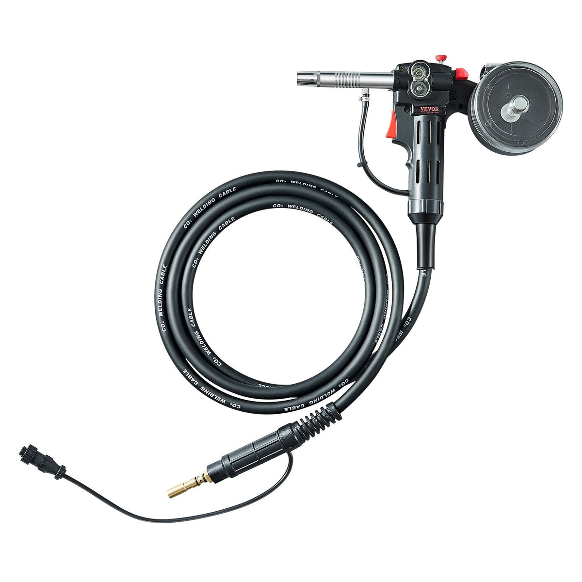 VEVOR 100Amp Spool Gun with 10FT Cable, Compatible with Hobart Handler