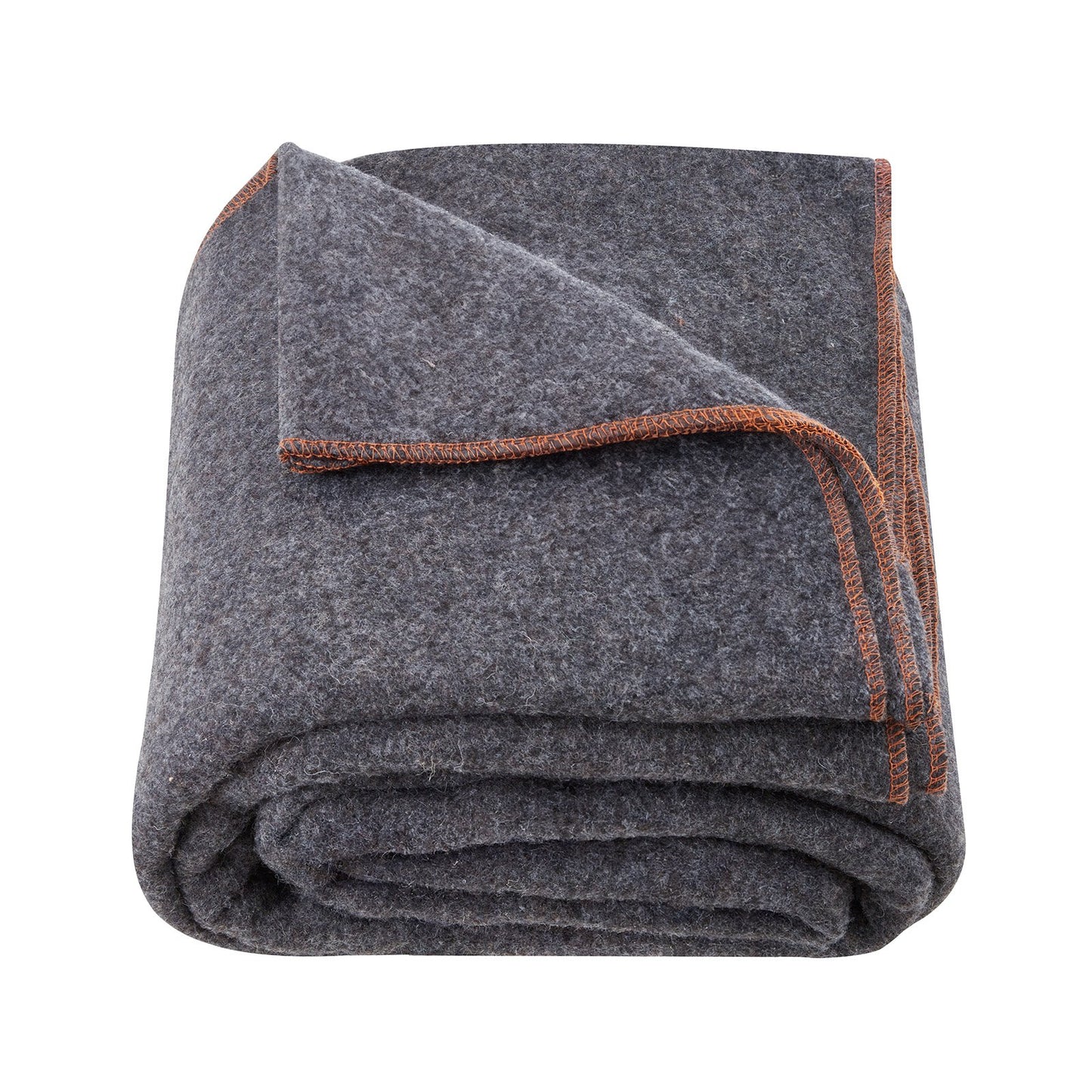Wool Camping Blanket 1,62x2,23m / 64in x 88in Warm for Camping Hiking