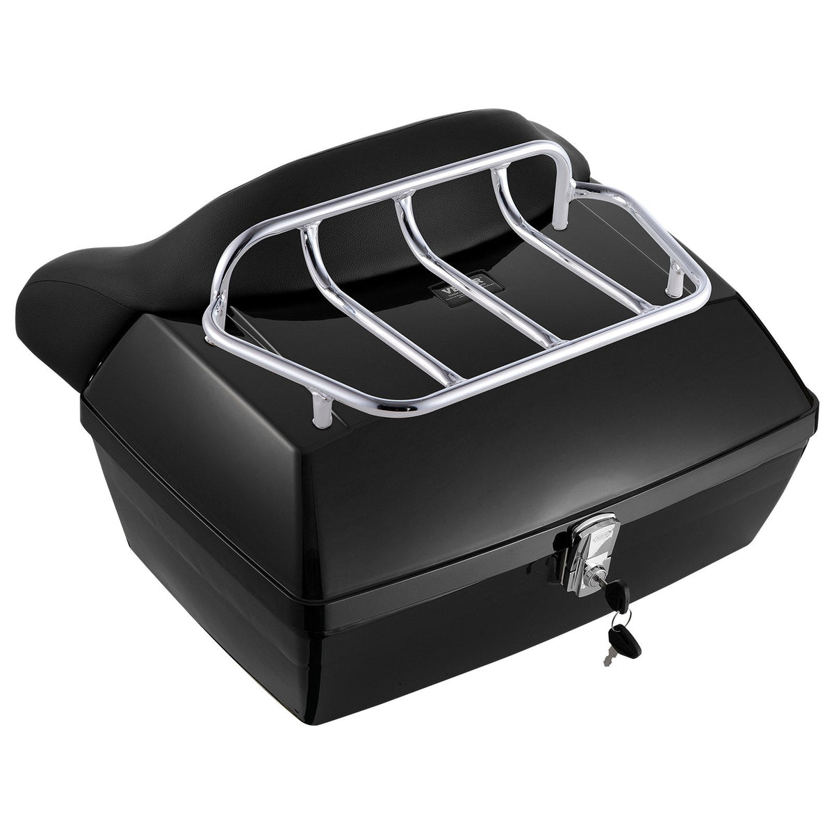 VEVOR Motorcycle Top Case, Universal Durable PP Material Motorbike