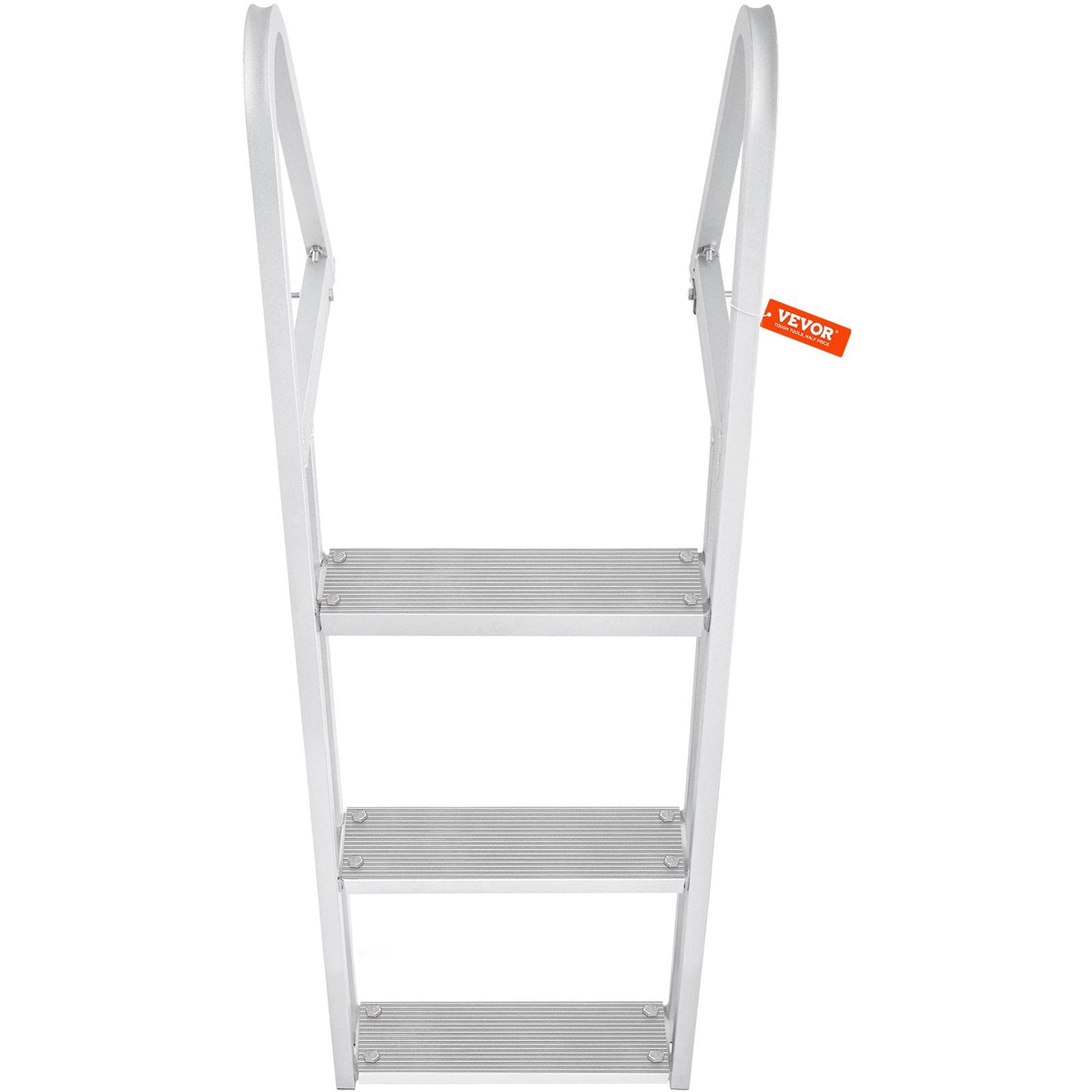 VEVOR Dock Ladder, Removable 3 Steps, 350 lbs Load Capacity, Aluminum