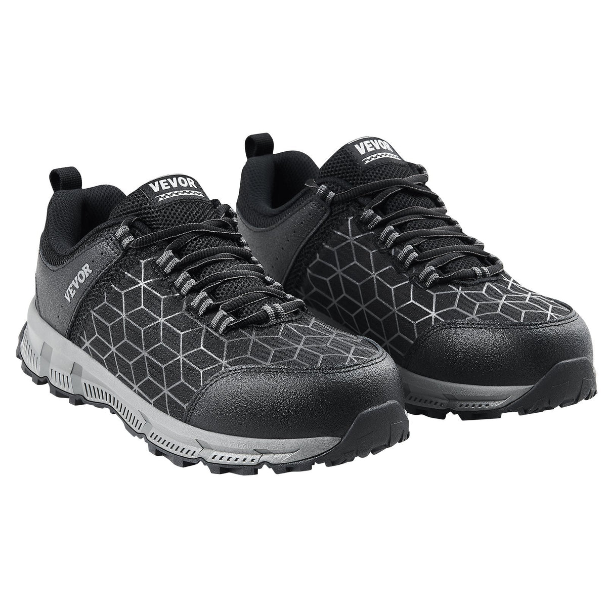 VEVOR Steel Toe Shoes for Men, US Size 11 Wide, Men’s Cushion Sport