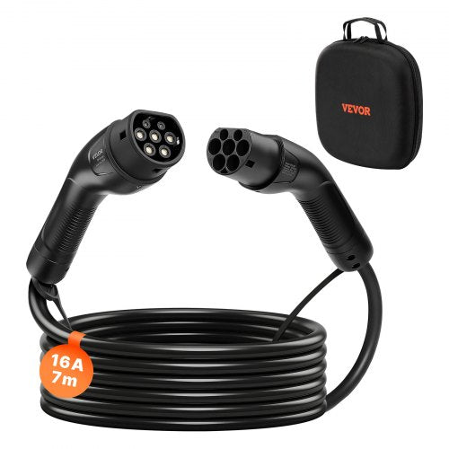 EV Charger Extension Cable, 16Amp 7 m Max 11 kW Extension Cord