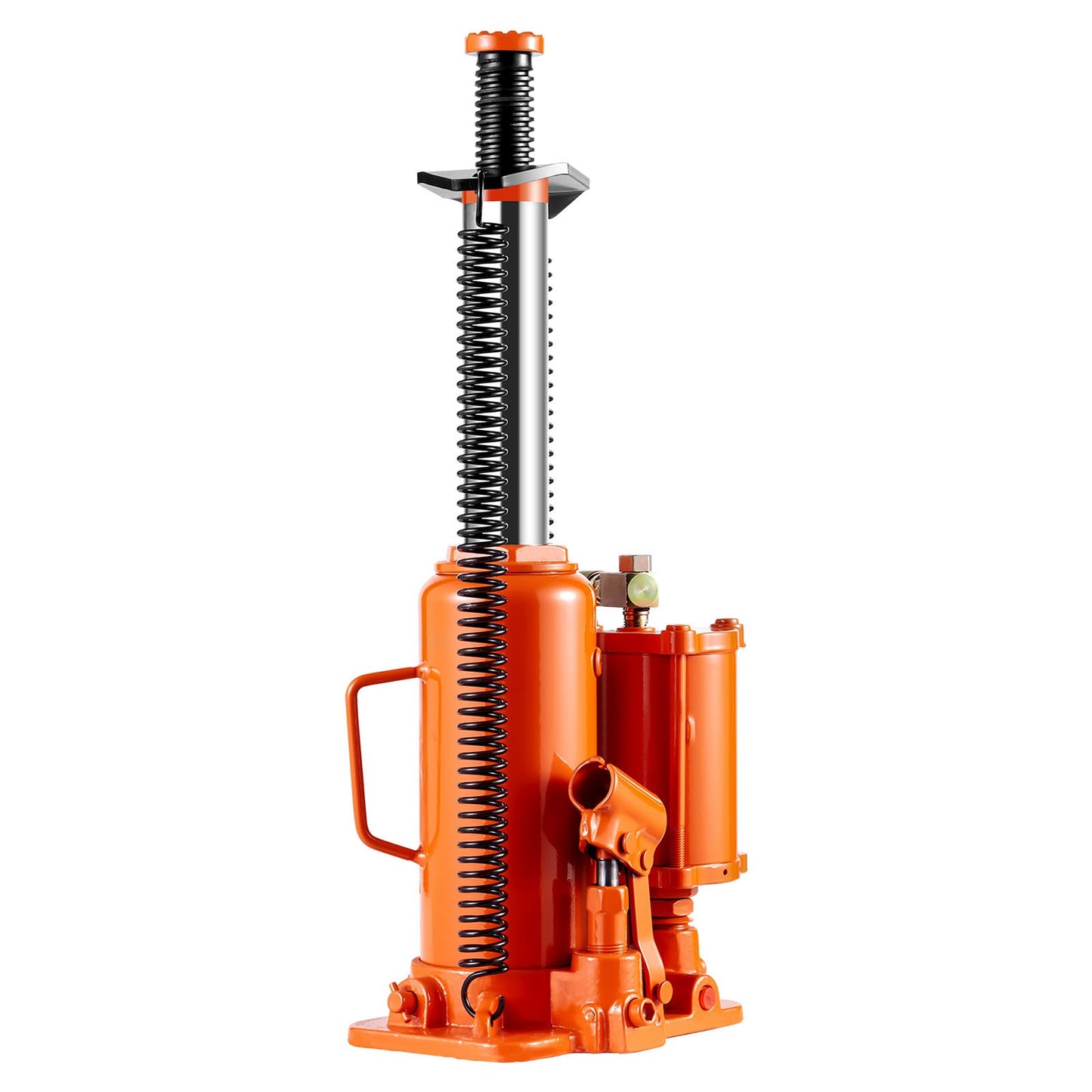 Air Hydraulic Bottle Jack, 12 Ton Max Load Capacity, 265-505 mm