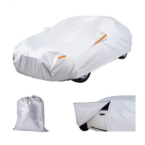 Car Cover, Car Cover Waterproof for Mid Size European Sedan Cars