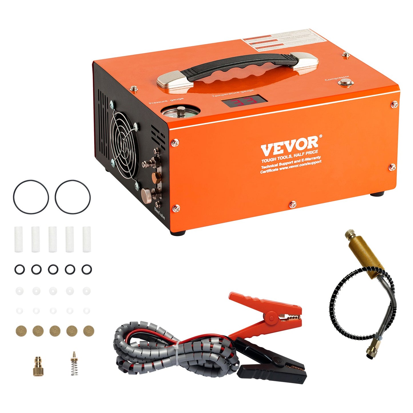PCP Air Compressor, 4500PSI Portable PCP Airgun Compressor with