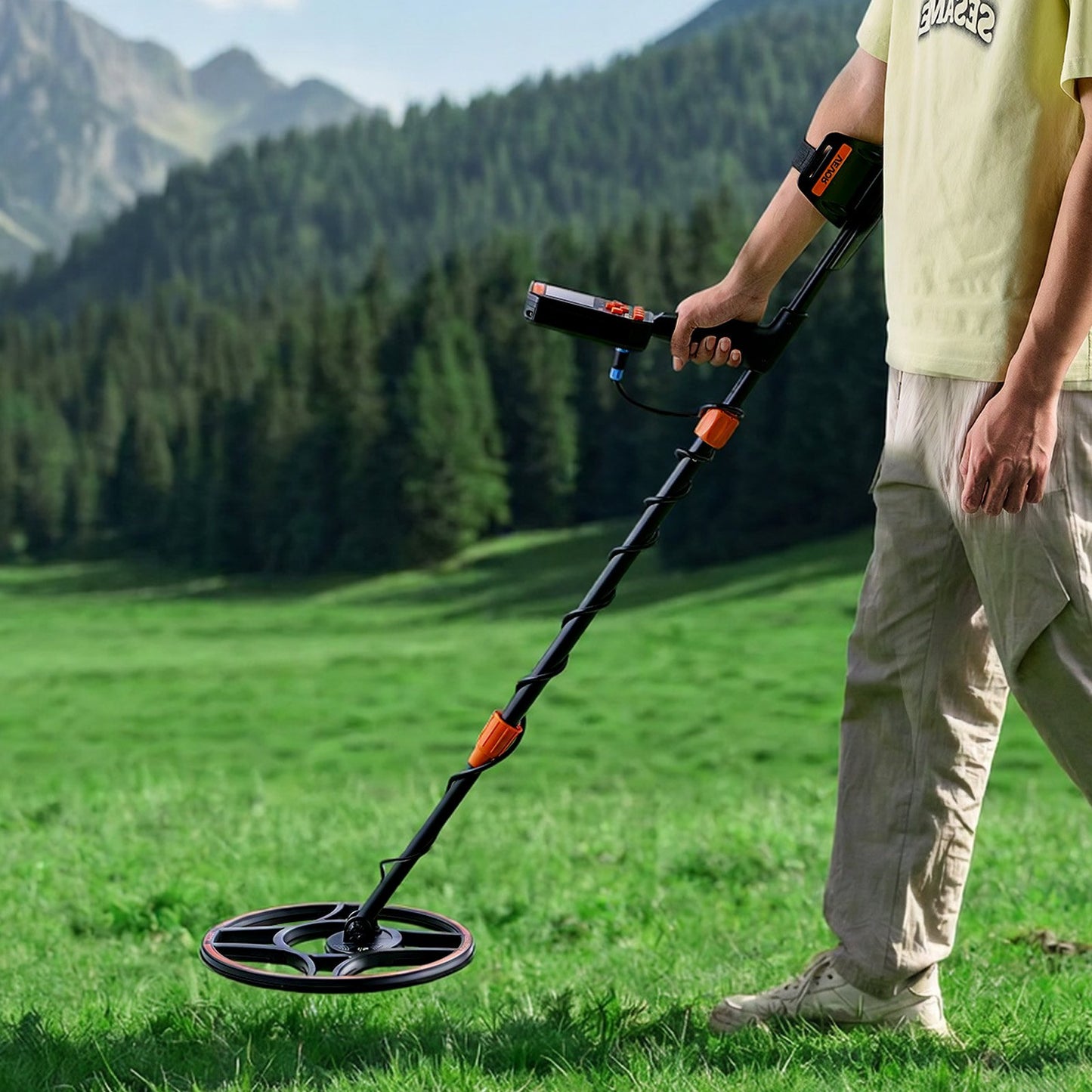 Waterproof Metal Detector, 304.8 mm, Professional High Accuracy Gold