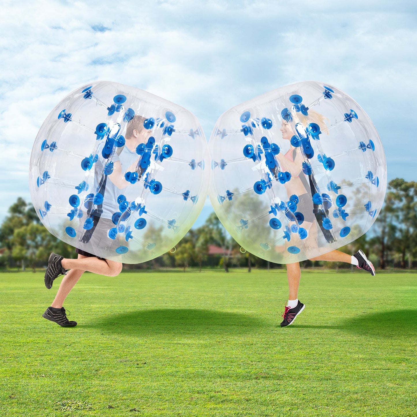 Inflatable Bumper Ball 1-Pack, 4FT/1.2M Body Sumo Zorb Balls for Teen