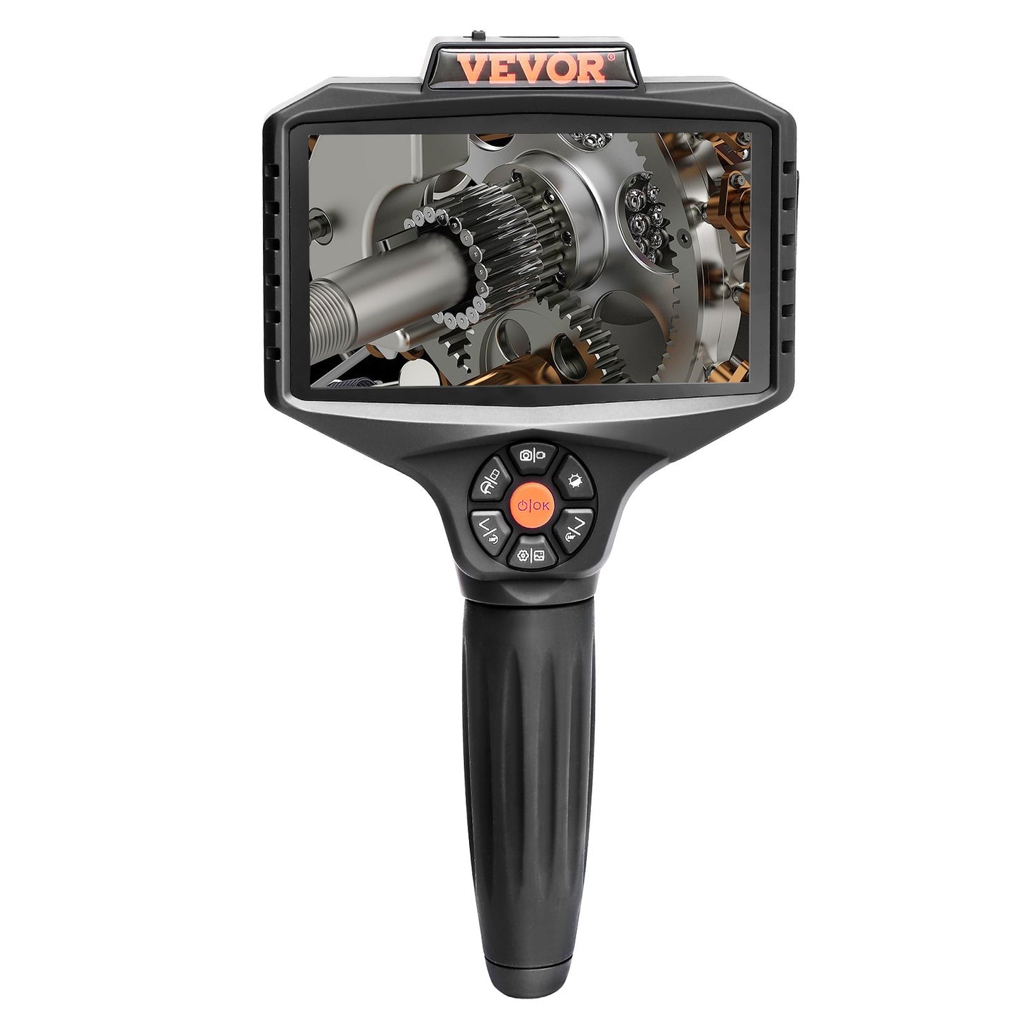 Triple Lens Inspection Camera with Light, 12.7cm IPS Screen Industrial