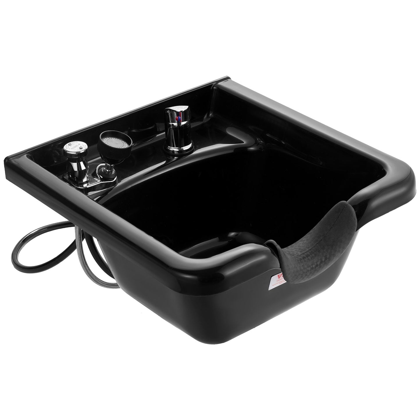 Shampoo Bowl, ABS Plastic Shampoo Sink for Salons and Home, Easy to