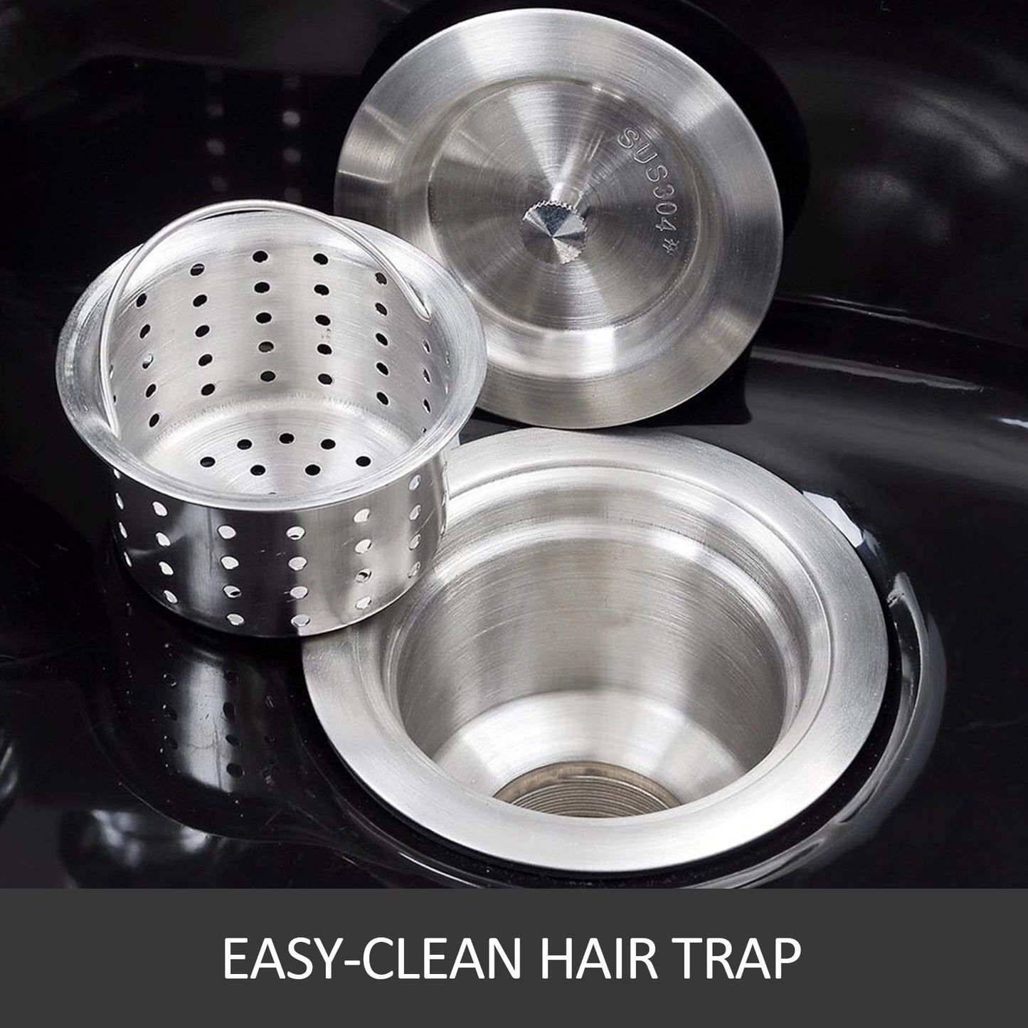 Shampoo Bowl, ABS Plastic Shampoo Sink for Salons and Home, Easy to
