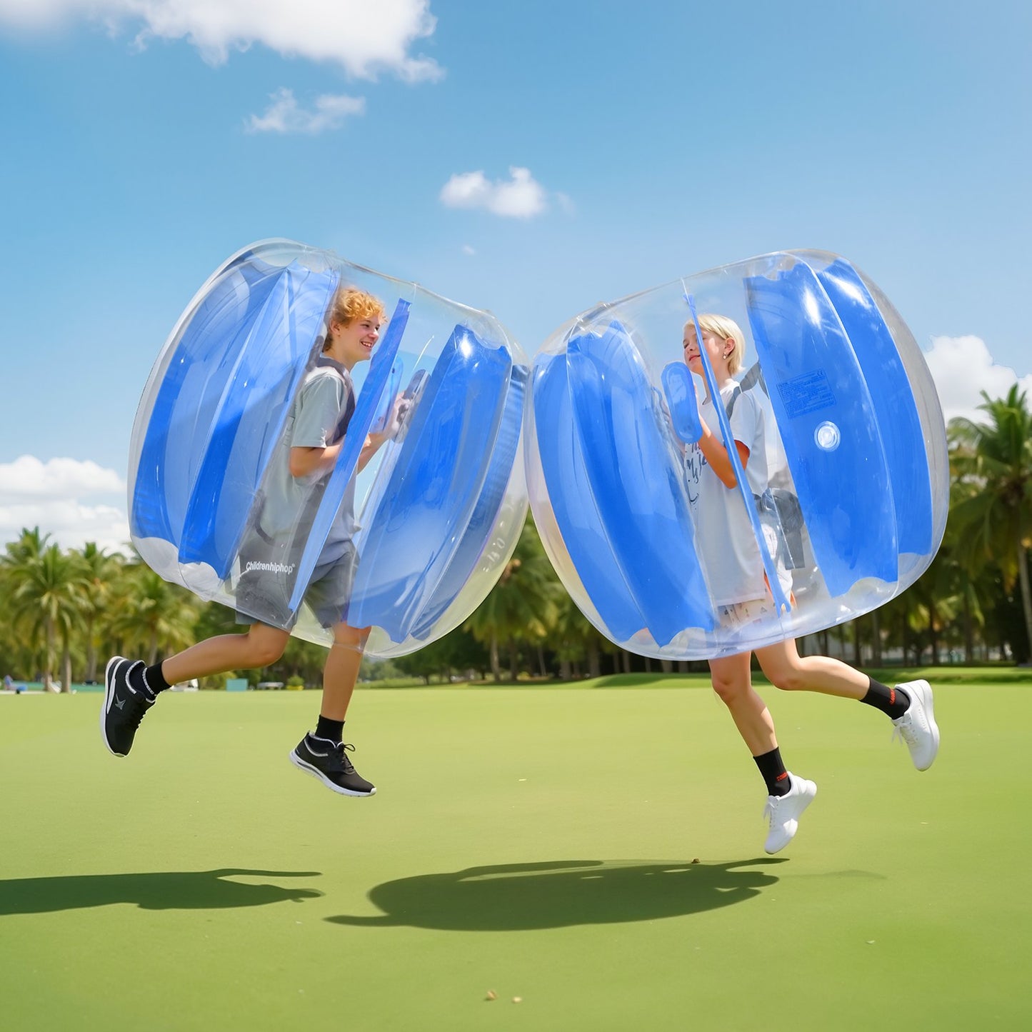 Inflatable Bumper Balls 1-Pack, 4FT/1.2M Body Sumo Zorb Ball, Durable