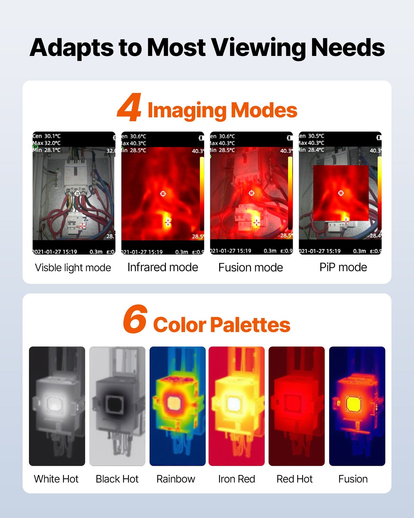 Thermal Camera, TISR Super Resolution 240x180, Thermal Imaging Camera