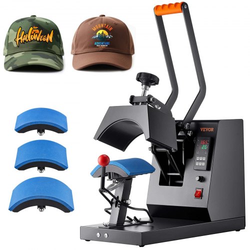 Hat Heat Press, 4-in-1 Cap Heat Press Machine, 15.24 x 7.6 cm