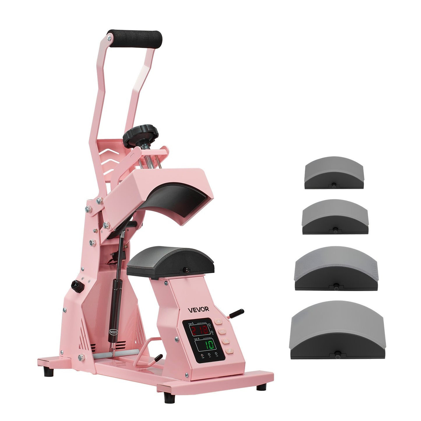Hat Heat Press Machine, with 4pcs Interchangeable Platens, Precise