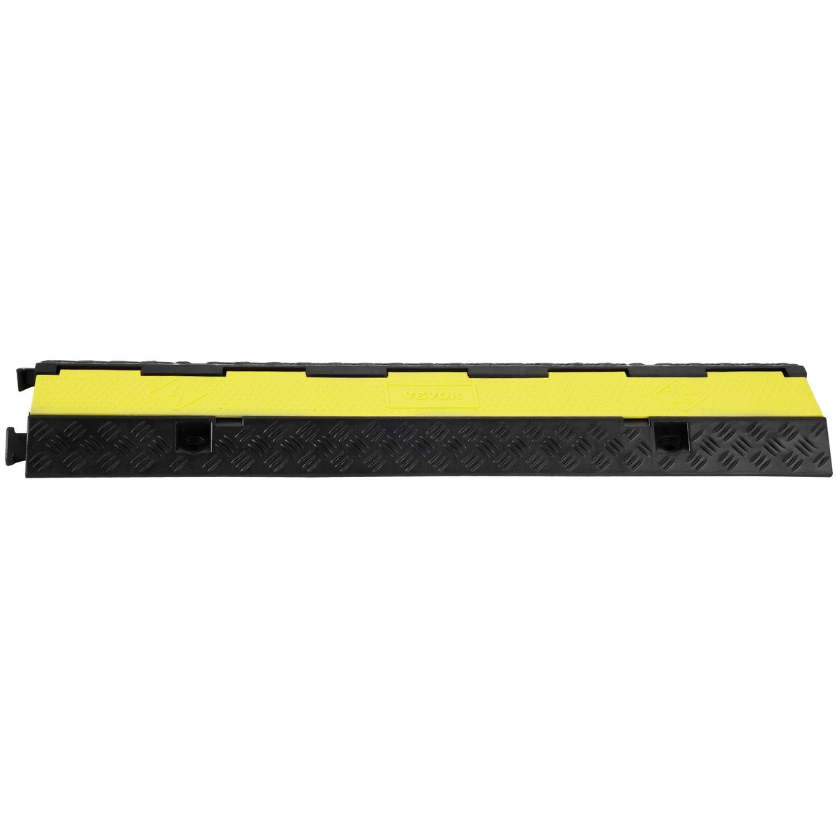 VEVOR 3 Pack Rubber Cable Protector Ramp, 2 Channel, 5443.1 kg/axle