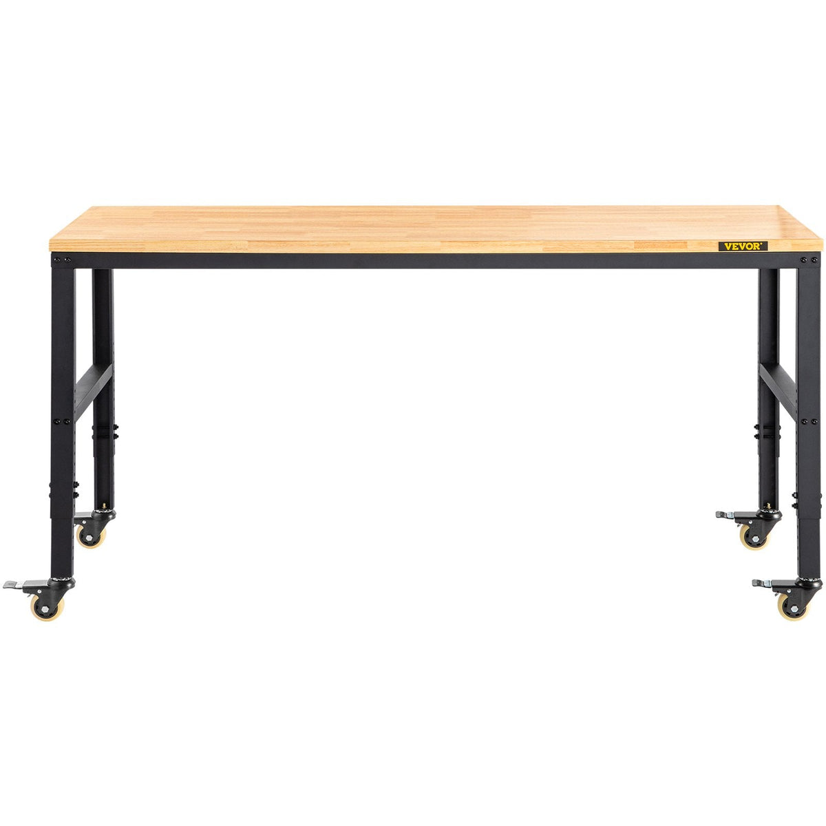 VEVOR Workbench Adjustable Height, 122cm W X 51cm D X 104cm H Garage