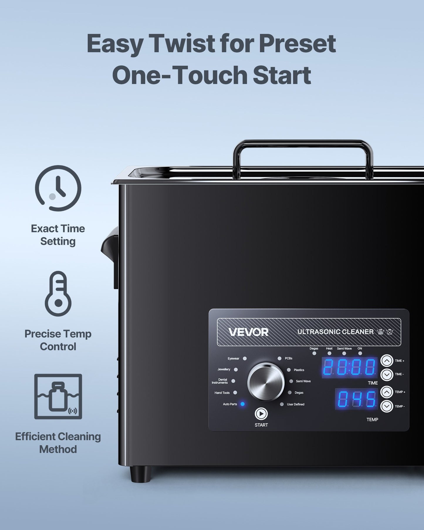 6L Ultrasonic Cleaner, Professional Ultrasonic Cleaner Machine with