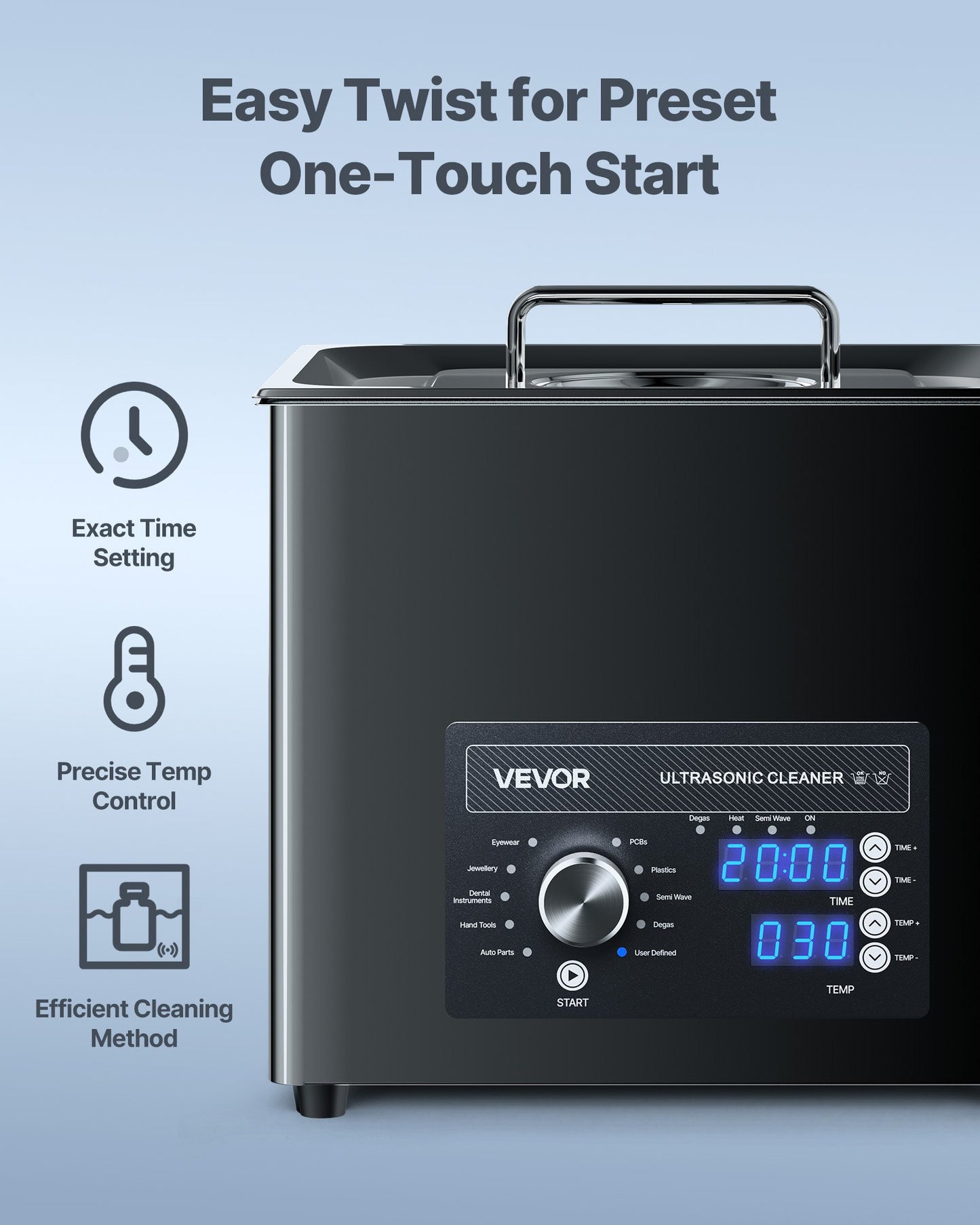 10L Ultrasonic Cleaner, Professional Ultrasonic Cleaner Machine with