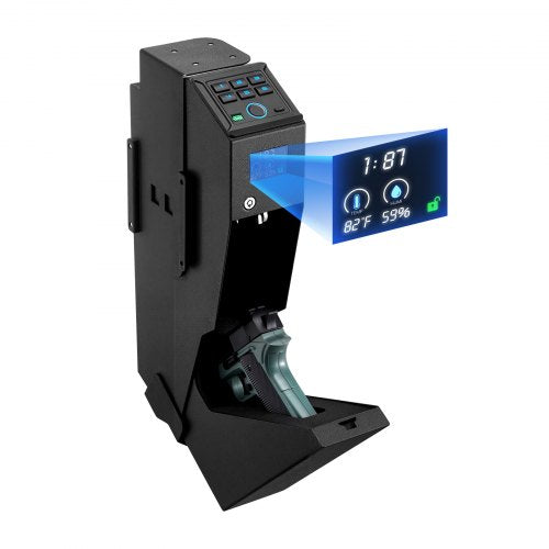 Gun Safe, Slider Handgun Gun Safe with Screen,