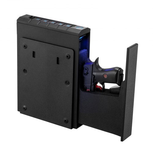 Gun Safe, Slider Handgun Gun Safe with Fingerprint/Password/Key, 3-Way