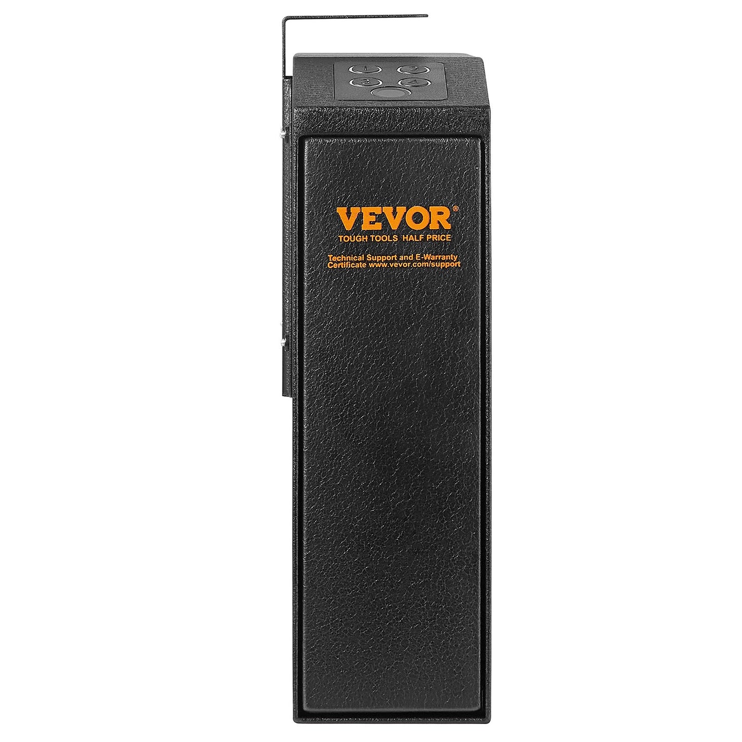 Mounted Gun Safe for Pistols, Biometric Gun Safe with Three Quick