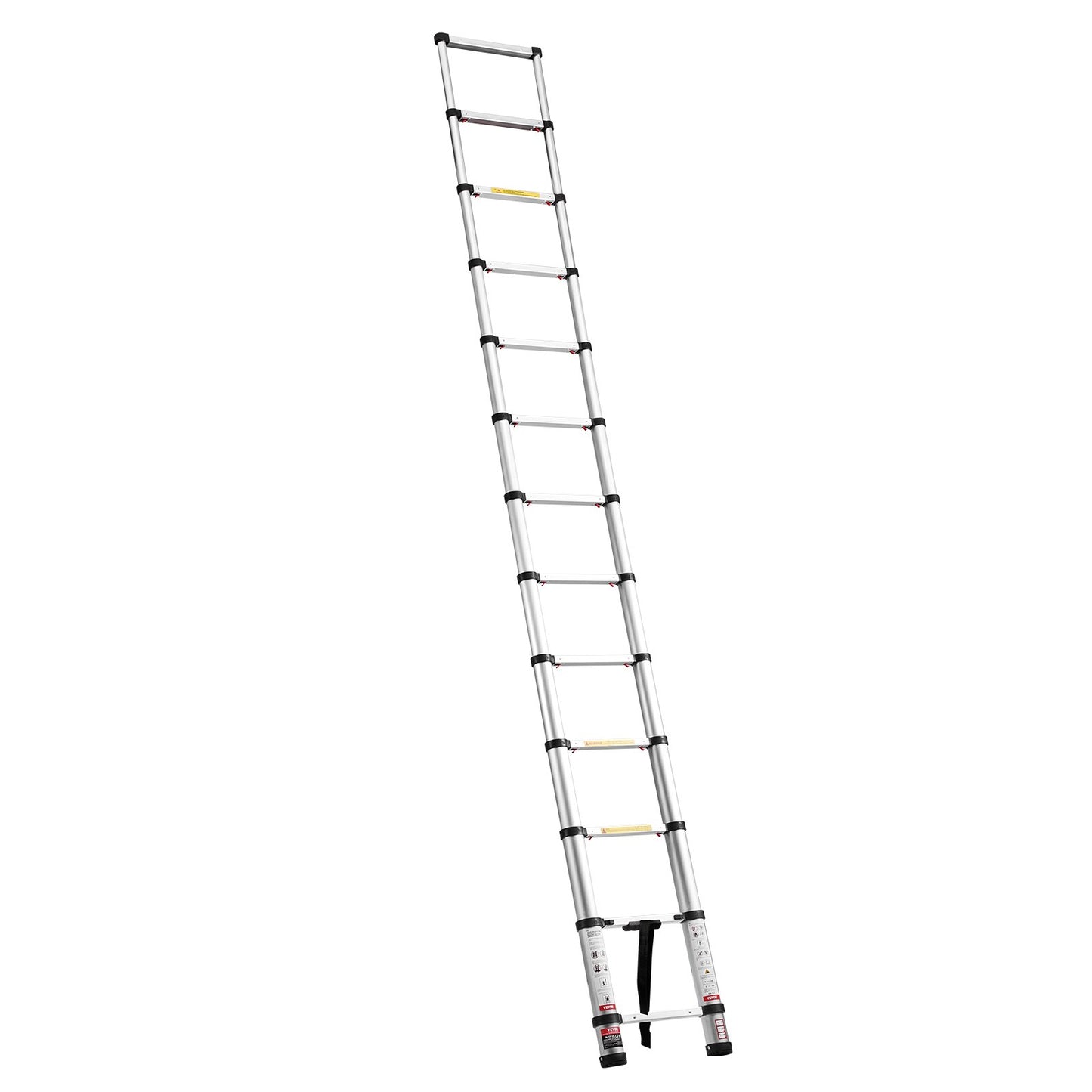 3.8m Telescoping Ladder, Aluminum Lightweight Multi-Purpose