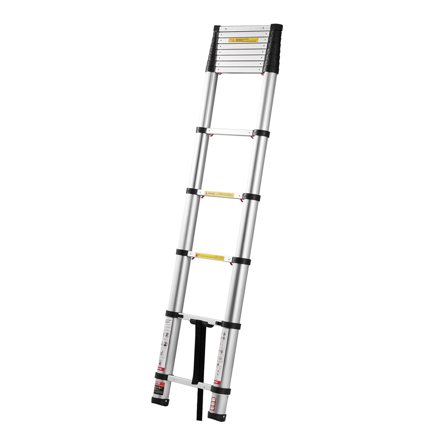 3.8m Telescoping Ladder, Aluminum Lightweight Multi-Purpose