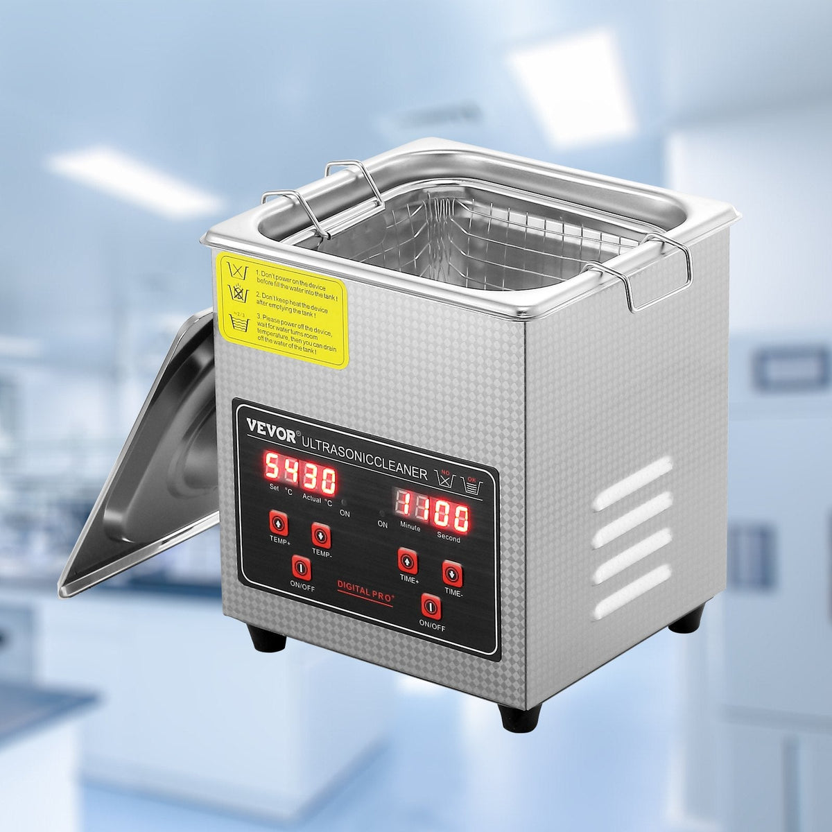 VEVOR Ultrasonic Cleaner with Digital Timer & Heater, Professional