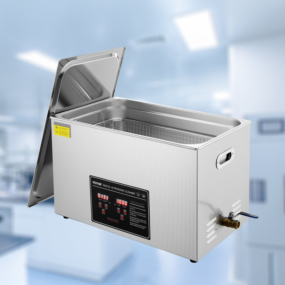 VEVOR Ultrasonic Cleaner with Digital Timer & Heater, Professional