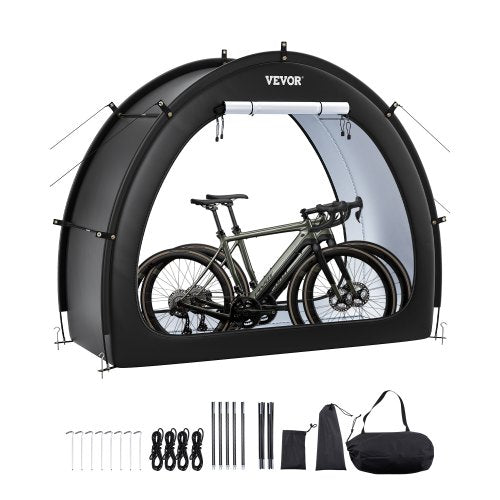 Bike Storage Tent, 1 to 2 Bikes, Outdoor Spacious Bike Storage Tent