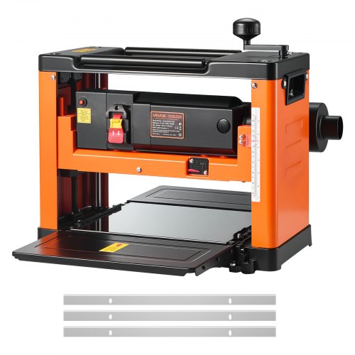 Thickness Planer, Three-Blade, 330 mm Width Worktable Power Benchtop