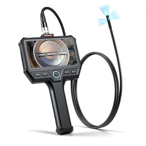 Triple Lens Endoscope with Light, 5in HD IPS Screen Industrial
