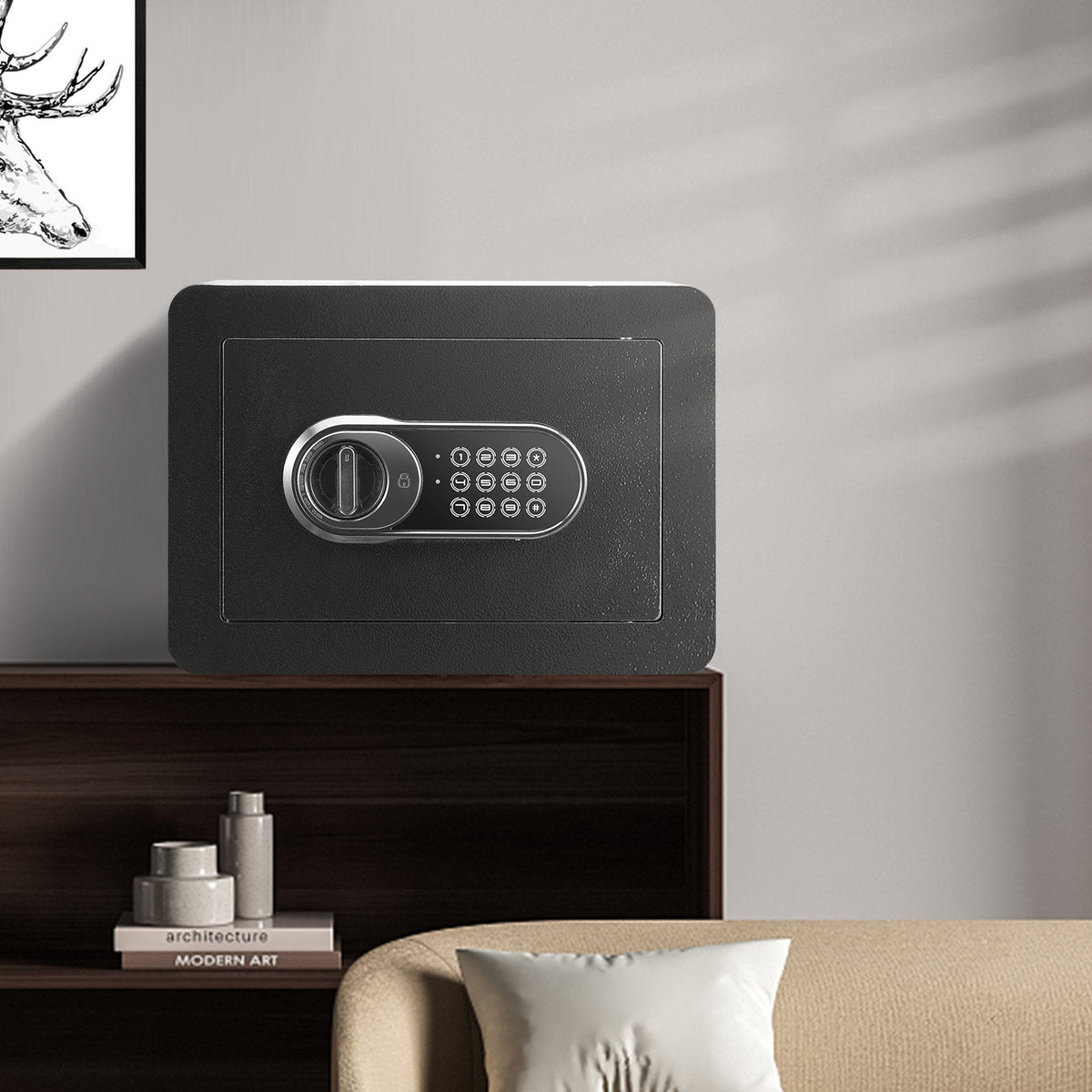 VEVOR Safe, 14.2 L Home Safe, Steel Security Safe with Digital Keypad