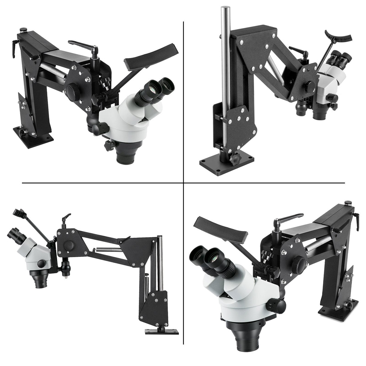VEVOR Micro Inlaid Mirror Multi-directional Micro-setting Microscope