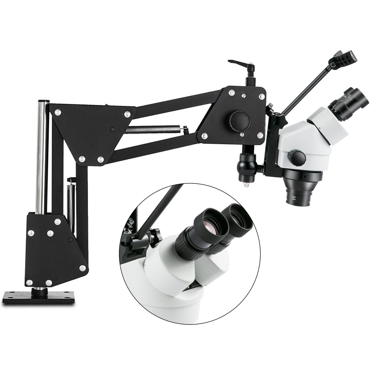 VEVOR Micro Inlaid Mirror Multi-directional Micro-setting Microscope