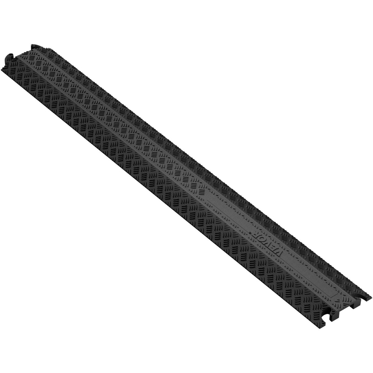 VEVOR Drop Over Cable Cover Ramp 100x13x2 cm, 907.18 kg/axle Load