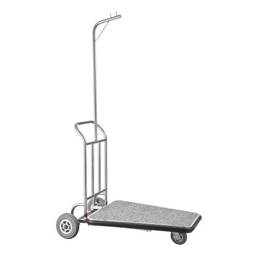 VEVOR Luggage Cart, 600 LBS Load Capacity, 3 Wheel Stainless Steel