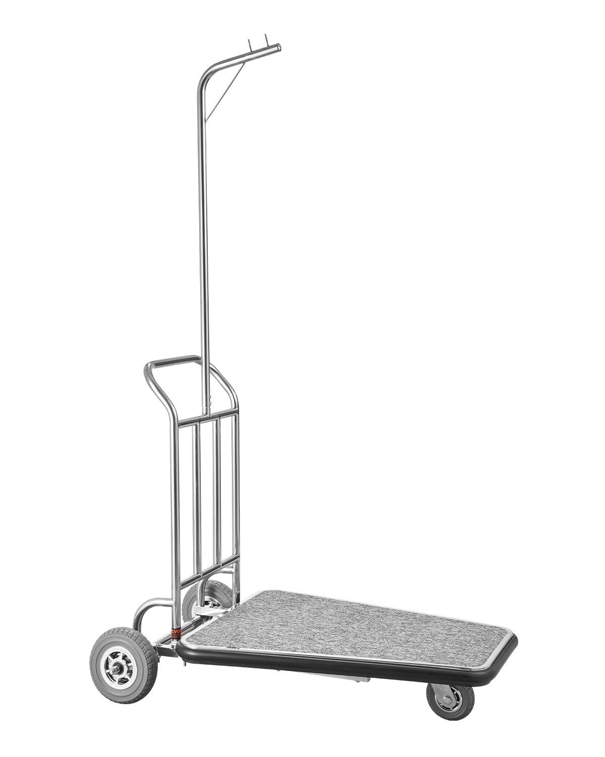 VEVOR Luggage Cart, 600 LBS Load Capacity, 3 Wheel Stainless Steel