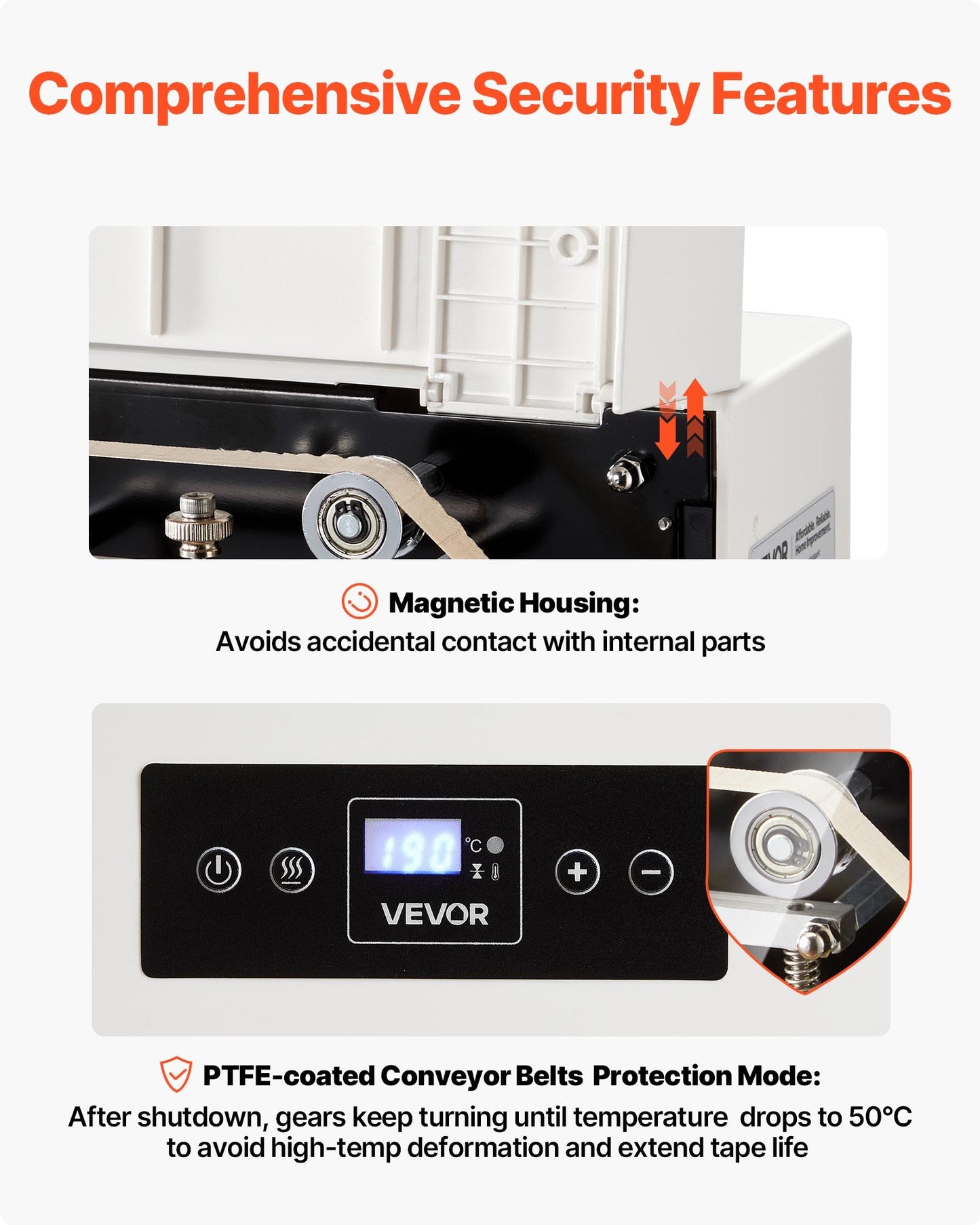 Continuous Sealing Machine, 8-12 mm Seal Width, Automatic Continuous