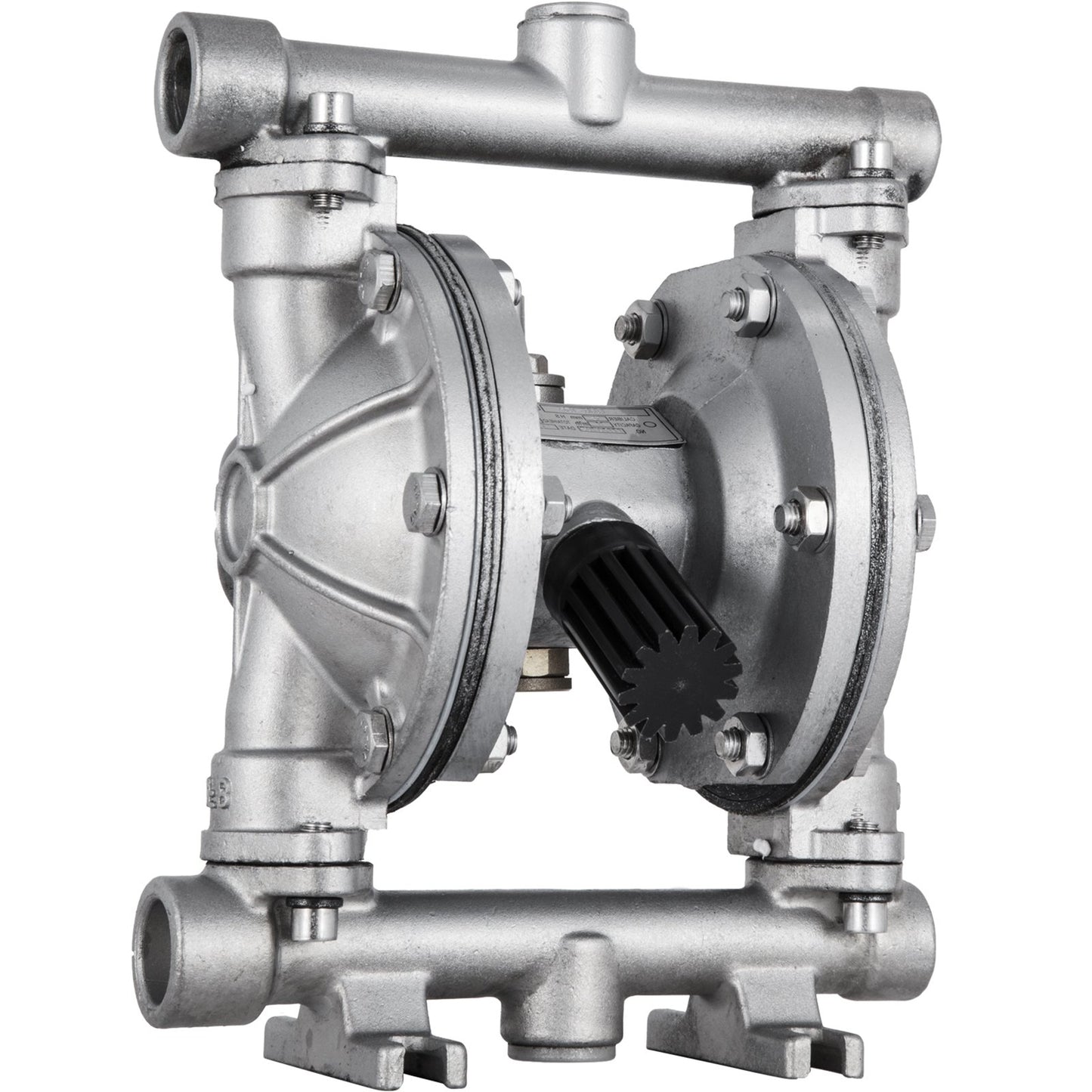 Air-Operated Double Diaphragm Pump, Inlet & Outlet, Stainless Steel