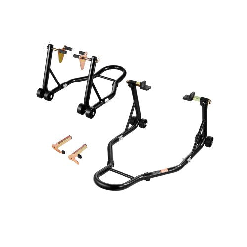 VEVOR Motorcycle Stand Lift, 1100lbs Capacity Front Rear Combo Stand