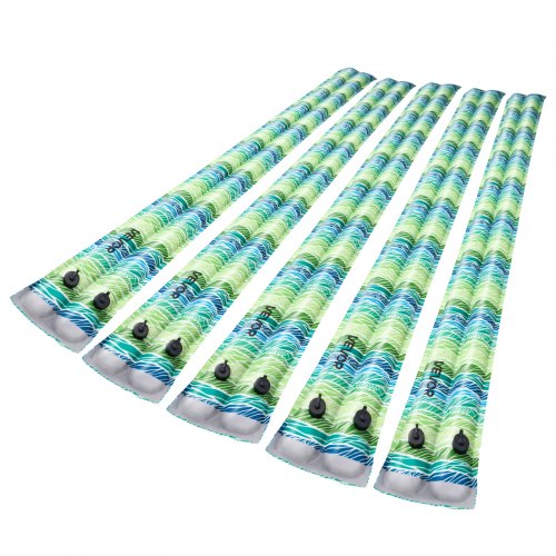 Pool Cover Water Bags, 5 Packs 2400mm, Double Chamber Pool Cover Water