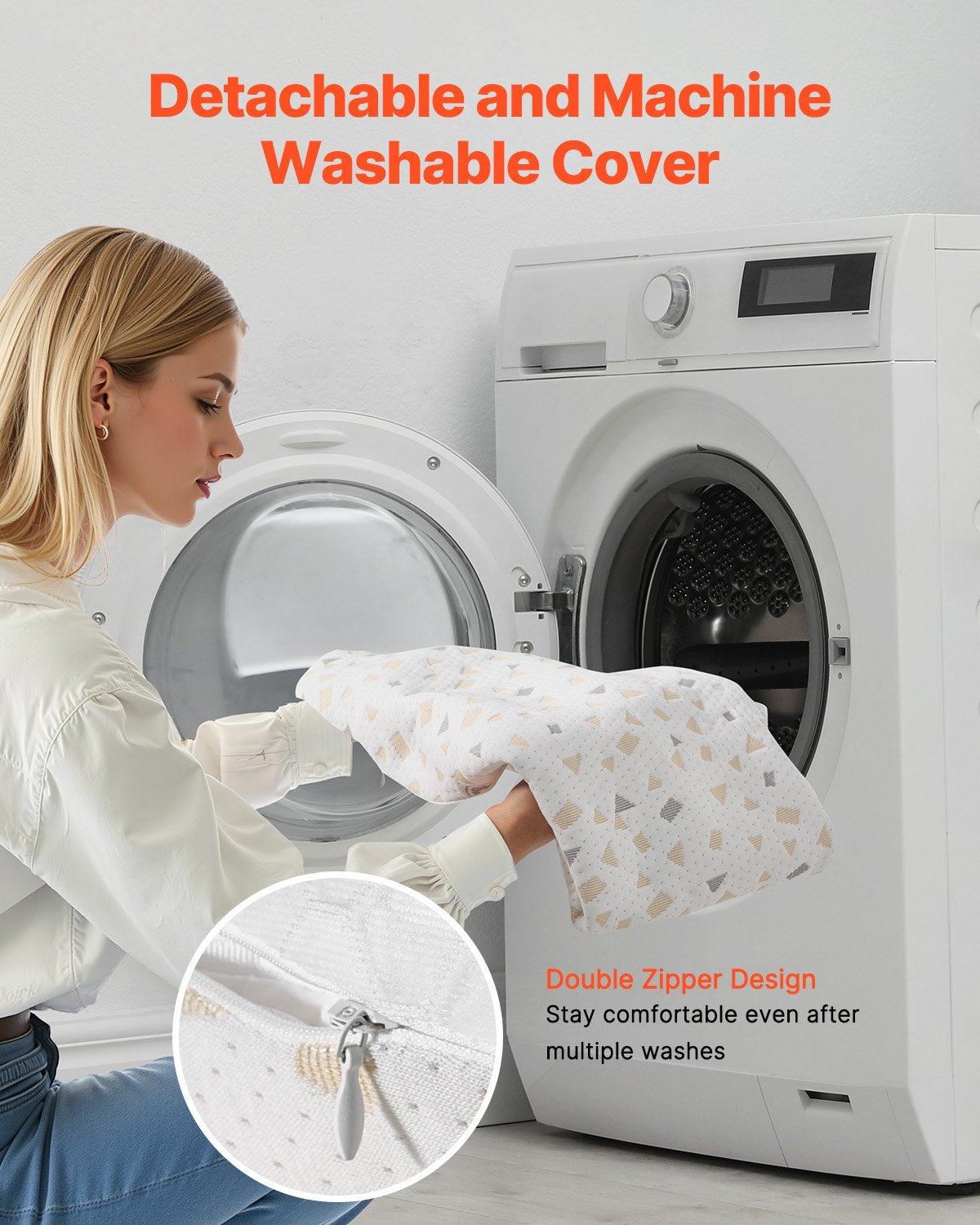 VEVOR Pregnancy Pillows, Adjustable Maternity Pillow for Pregnant