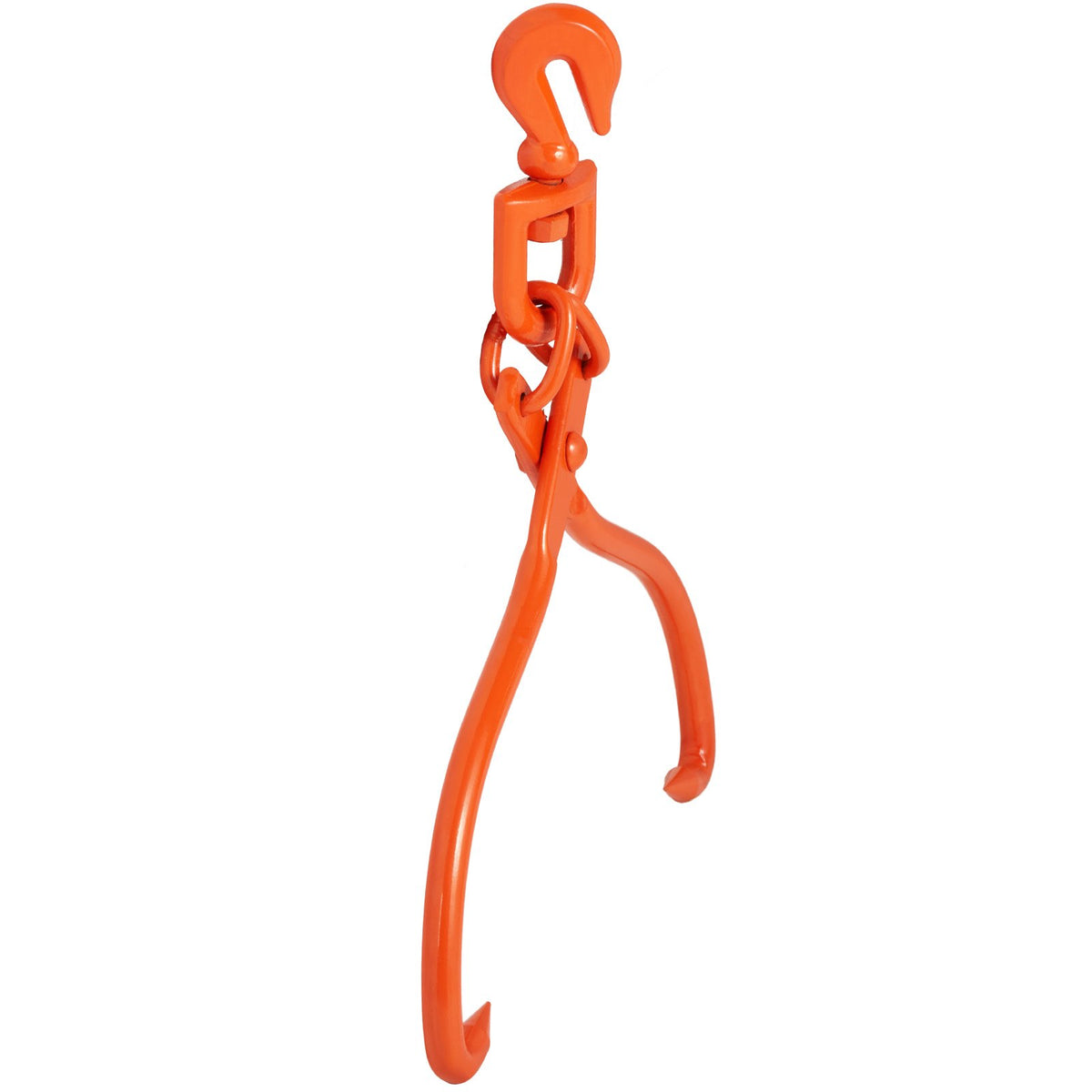 Log Skidding Tongs, 18 inch 2 Claw Log Lifting Tongs, Heavy Duty